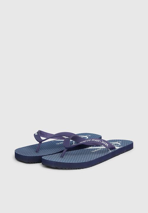 Calvin Klein - Beach sandal glossy - blue 