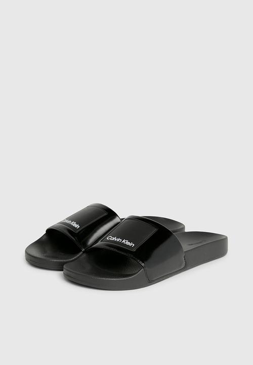 Calvin Klein - Pool slide hf logo - black 