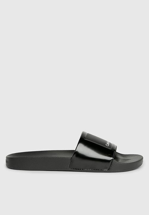 Calvin Klein - Pool slide hf logo - black 