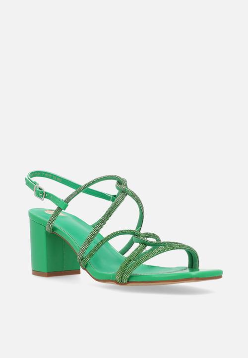 Footwork - Ponta Block Heel - Green