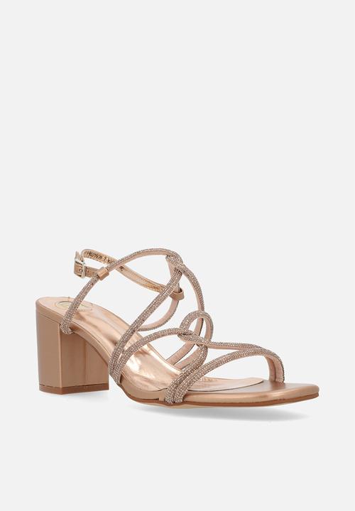 Footwork - Ponta Block Heel - Rose Gold