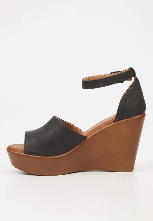 Butterfly Feet - Allora 2 wedge - black