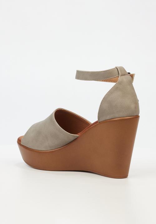Butterfly Feet - Allora 2 wedge - grey