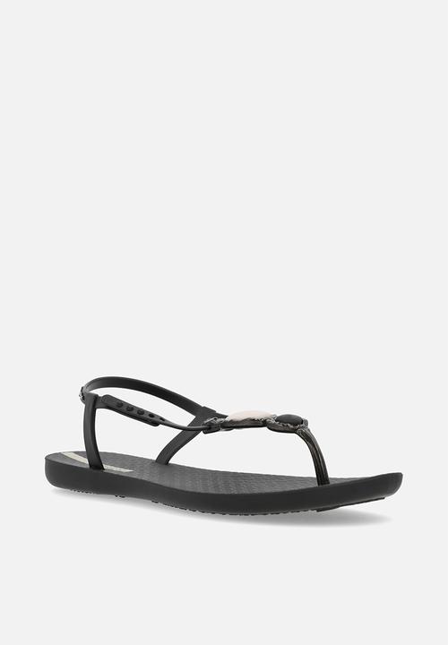 Ipanema - Class bright stone thong - black