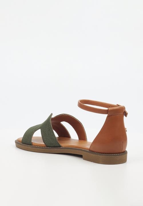 Butterfly Feet - Frost 13 ankle strap - olive