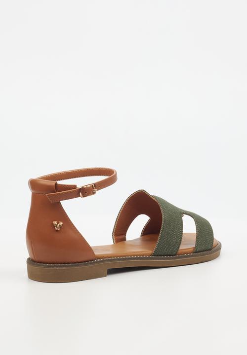 Butterfly Feet - Frost 13 ankle strap - olive
