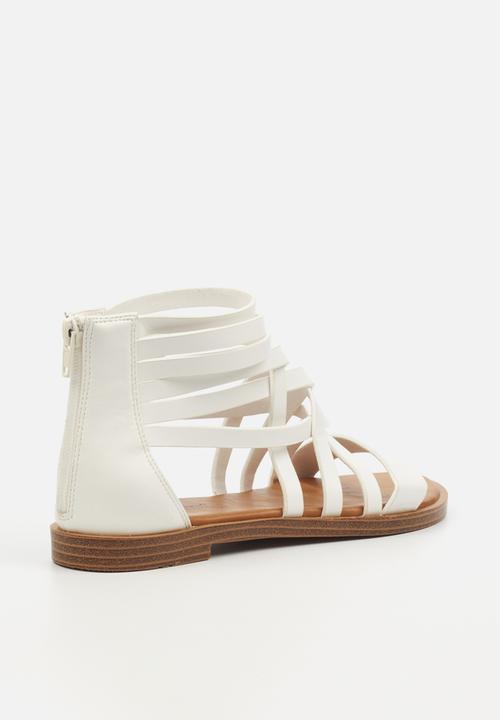 Butterfly Feet - Lourie 1 strappy - white