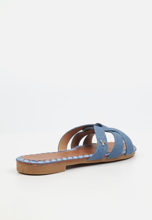 Butterfly Feet - Zany 1 slip-on - blue