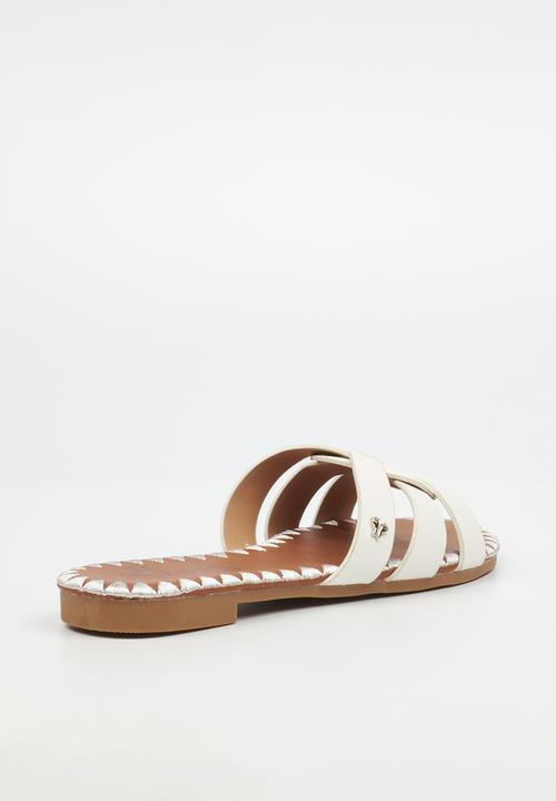 Butterfly Feet - Zany 1 slip-on - white