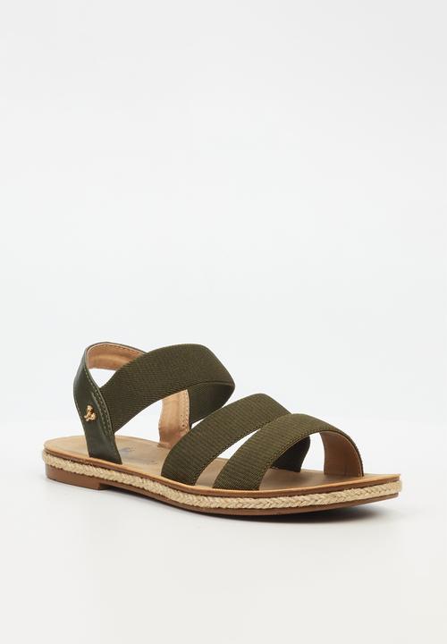 Butterfly Feet - Celia 6 slingback - olive