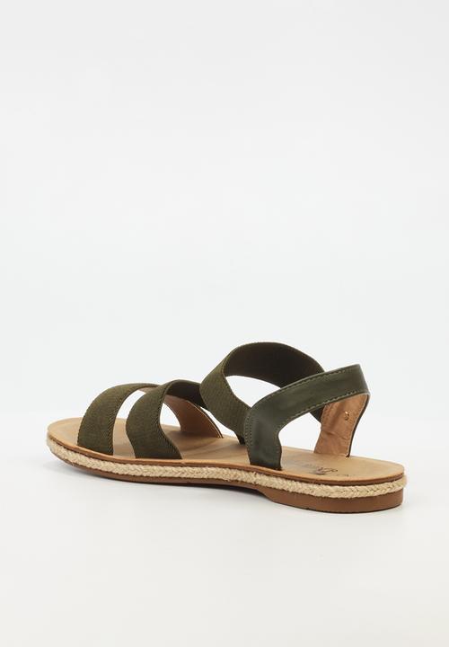 Butterfly Feet - Celia 6 slingback - olive