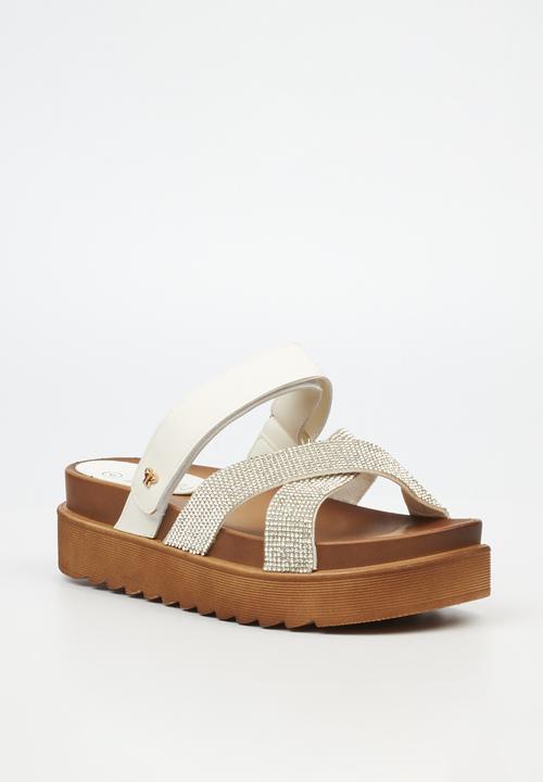 Butterfly Feet - Patos 2 flatform - white