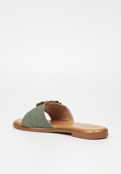 Butterfly Feet - Tilly 1 slip-on - olive