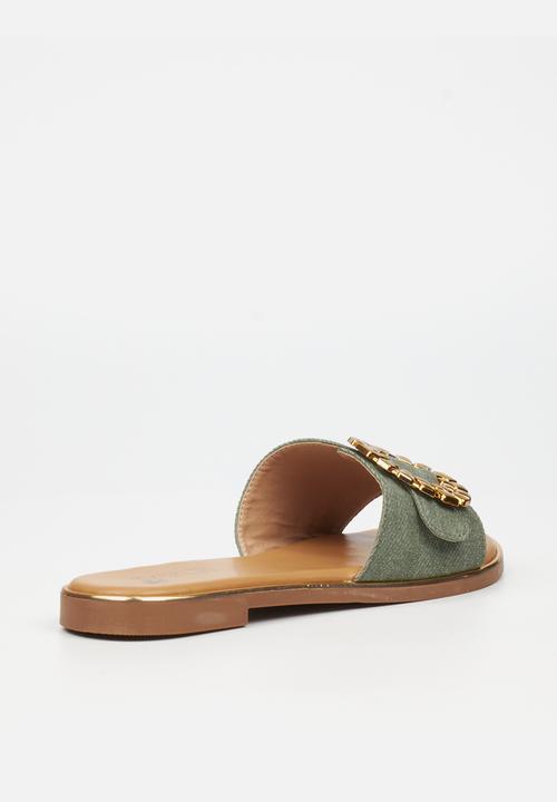 Butterfly Feet - Tilly 1 slip-on - olive