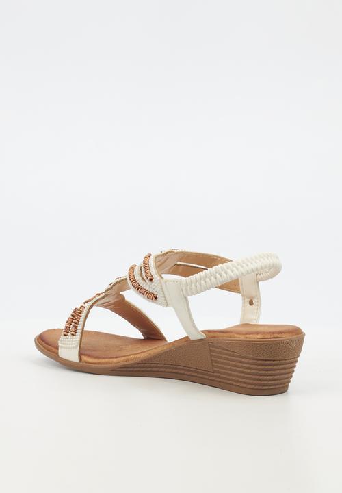 Butterfly Feet - Tinika 1 wedge - white
