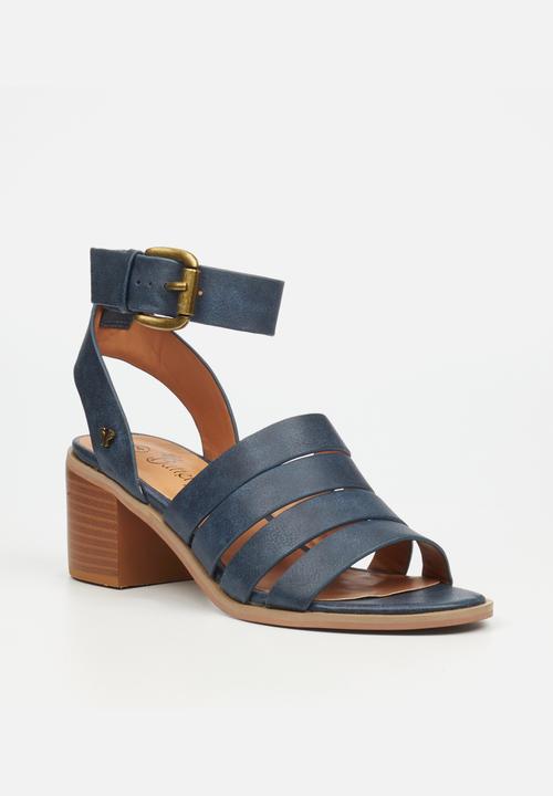 Butterfly Feet - Wexley 1 block heel - navy
