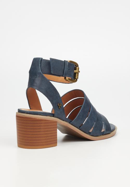 Butterfly Feet - Wexley 1 block heel - navy