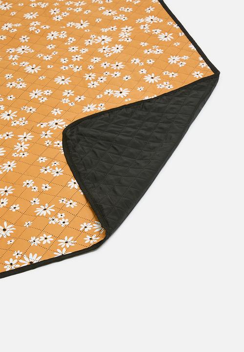 H&S - Bloom picnic blanket - Rust