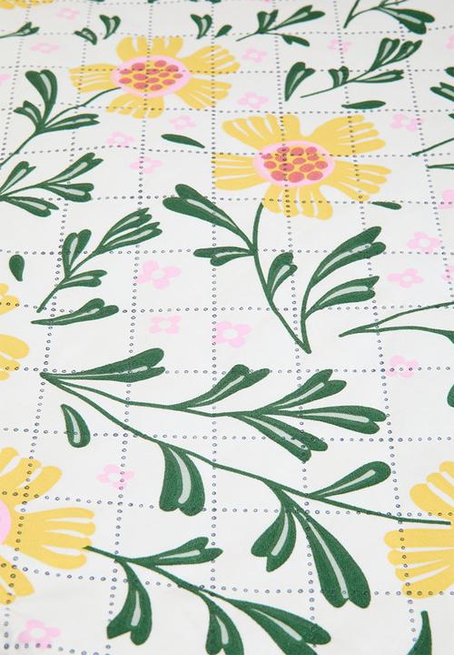 H&S - Bloom picnic blanket - Yellow