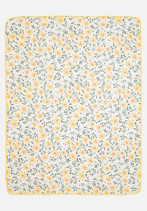 H&S - Bloom picnic blanket - Yellow