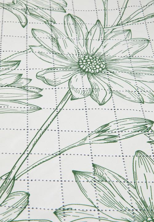 H&S - Bloom picnic blanket - Green