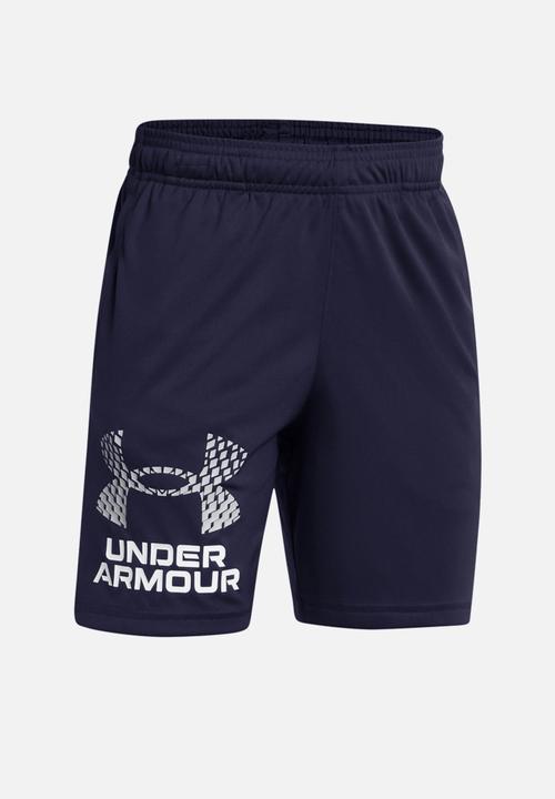 Under Armour - Ua tech logo shorts - midnight navy/mod gray
