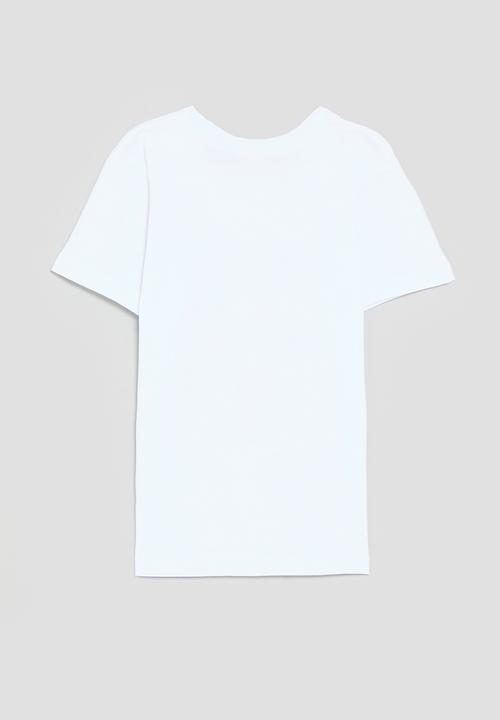 Pop Candy - Dino print tee - white