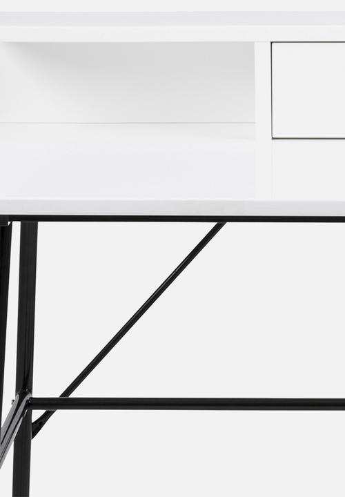 Sixth Floor - Pascal Office Desk - White