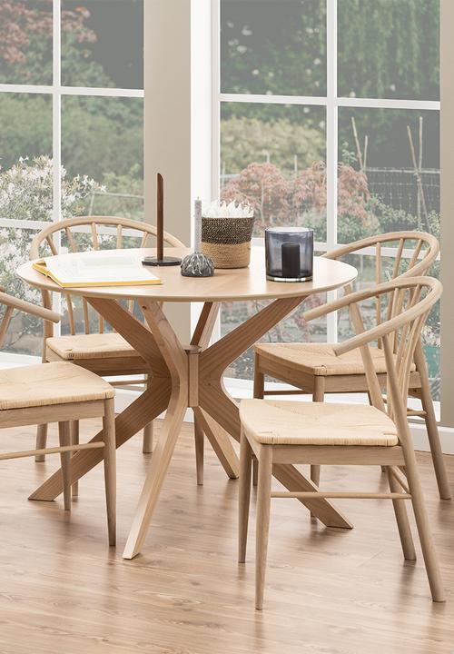 Sixth Floor - Cassandra dining chair with armrest - natural