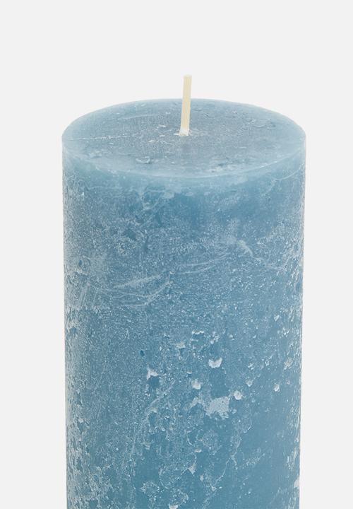 H&S - Med Pillar Candle - Sky