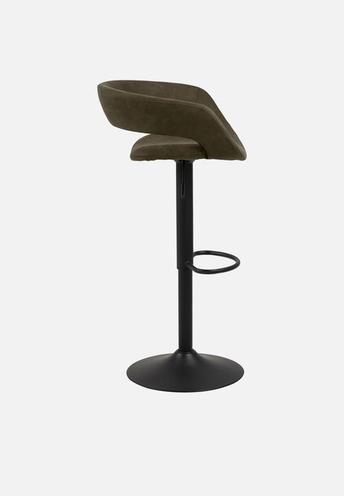 Sixth Floor - Grace bar stool - olive