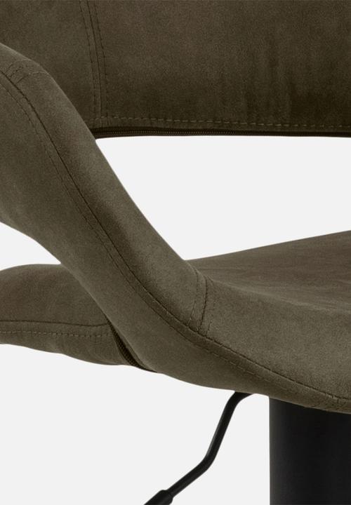 Sixth Floor - Grace bar stool - olive