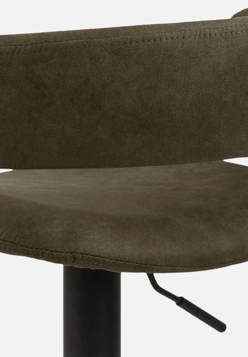 Sixth Floor - Grace bar stool - olive