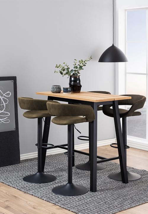 Sixth Floor - Grace bar stool - olive