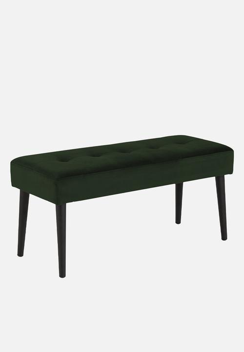 Sixth Floor - Glory bench - forest green