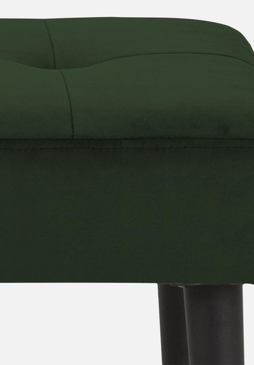 Sixth Floor - Glory bench - forest green