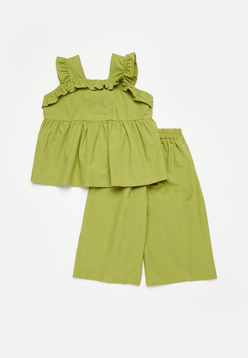 Pop Candy - Top & bottom set - green