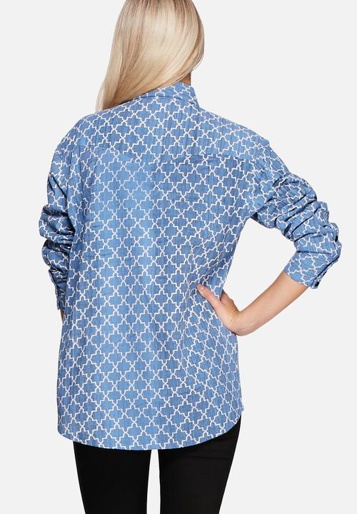 One Teaspoon - Morrocan Zeppelin Shirt 