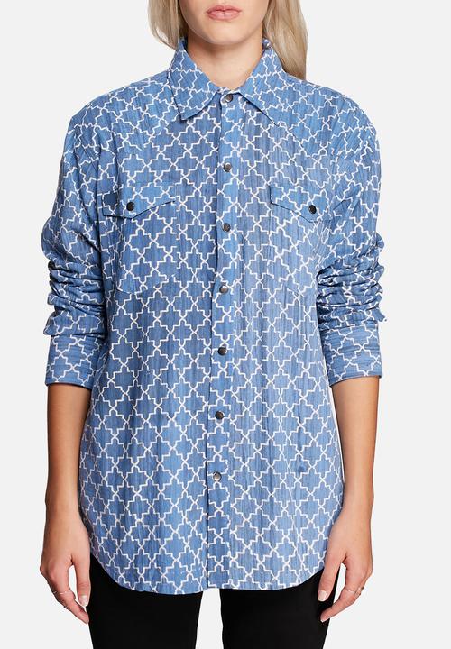 One Teaspoon - Morrocan Zeppelin Shirt 