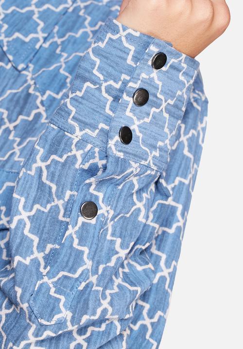 One Teaspoon - Morrocan Zeppelin Shirt 