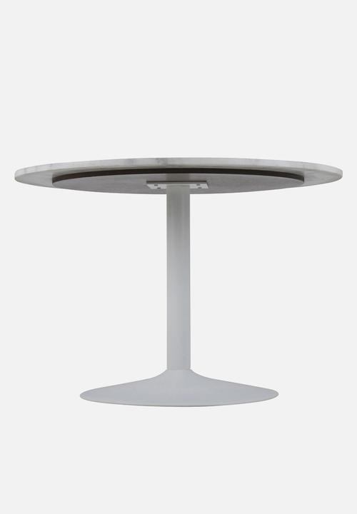 Sixth Floor - Tarifa dining table - white