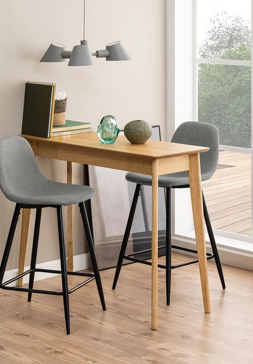 Sixth Floor - Wilma Counter Stool  - charcoal