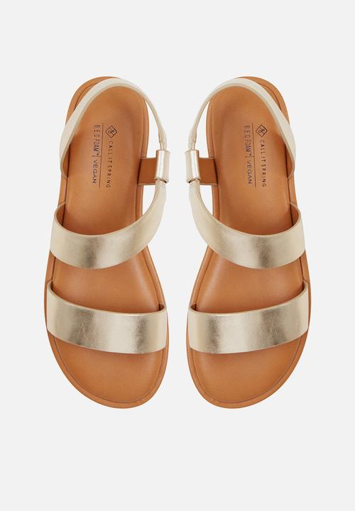 Call It Spring - Corra sandal - champagne