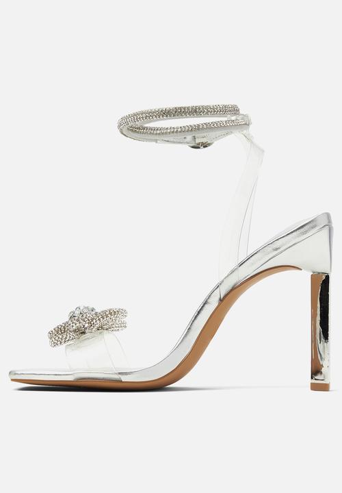 Call It Spring - Florianne ankle strap stiletto - clear
