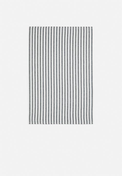 Excellent Houseware - Peta kitchen towel set of 3 - Blue