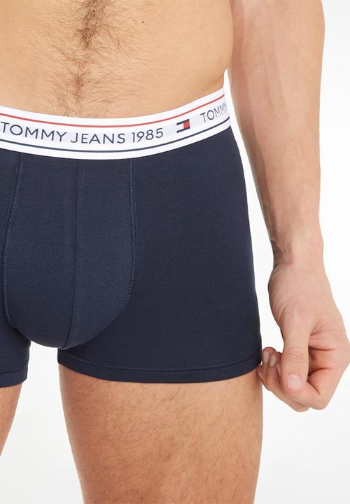 Tommy Hilfiger - 3P TRUNK - Blk/Hot Heat/Drk Ngh Nvy