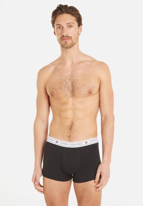 Tommy Hilfiger - 3P TRUNK - Blk/Hot Heat/Drk Ngh Nvy