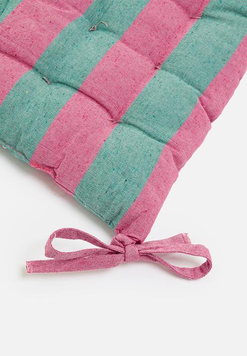 H&S - Sig chair pad set of 2 - Green