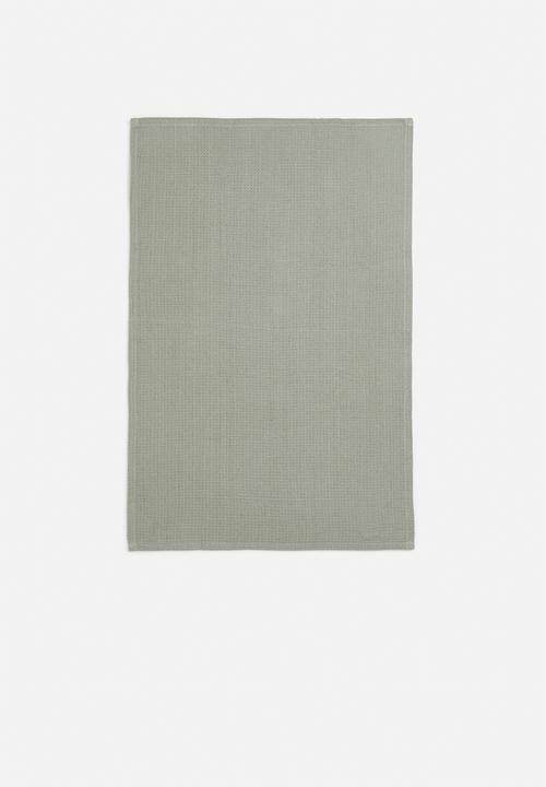 Excellent Houseware - Kitchen towels set of 3 - Green