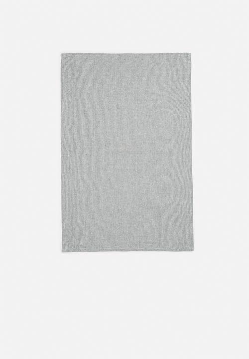 Excellent Houseware - Peta kitchen towel set of 3 - Grey
